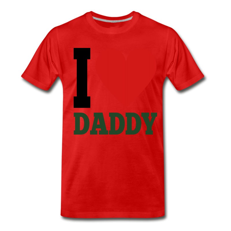 Men's I Love Daddy T-Shirt