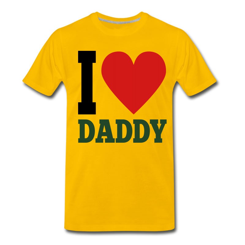 Men's I Love Daddy T-Shirt