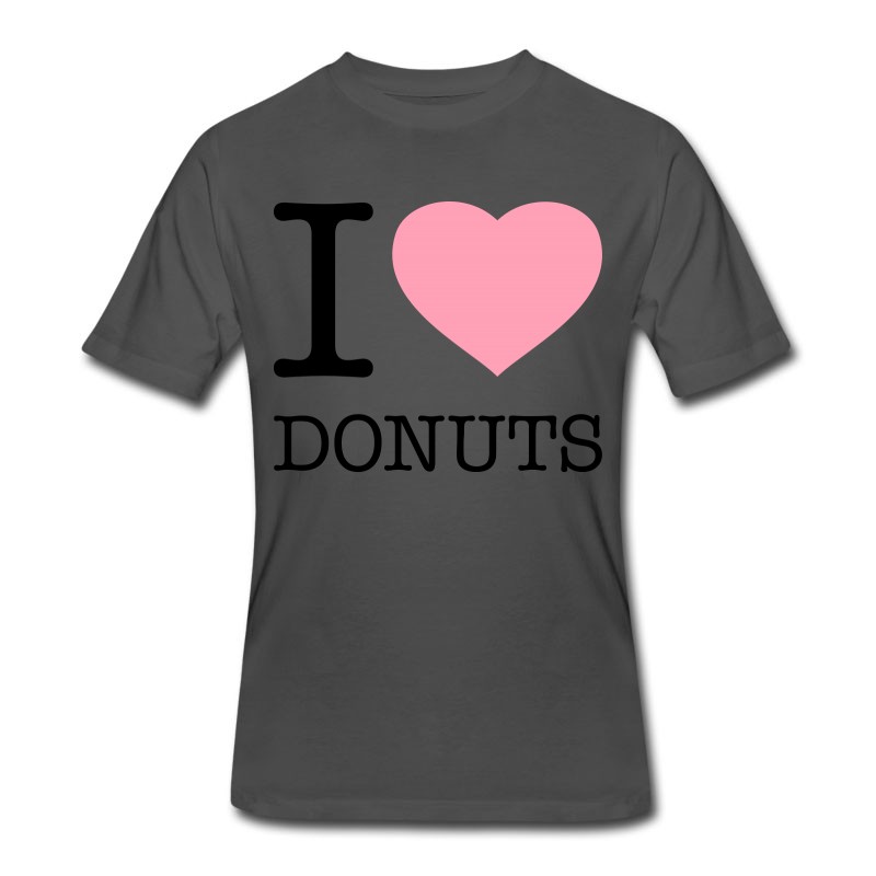 Men's I LOVE DONUTS T-Shirt