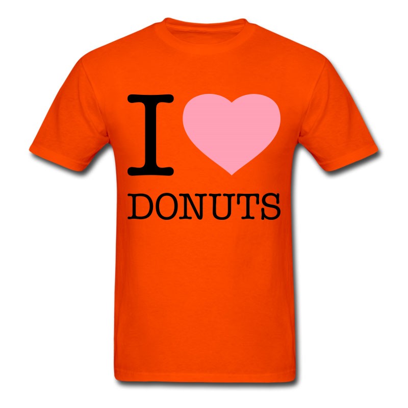 Men's I LOVE DONUTS T-Shirt