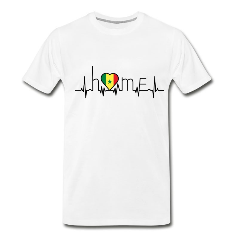 Men's I Love Home Senegal T-Shirt