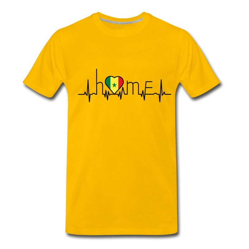 Men's I Love Home Senegal T-Shirt