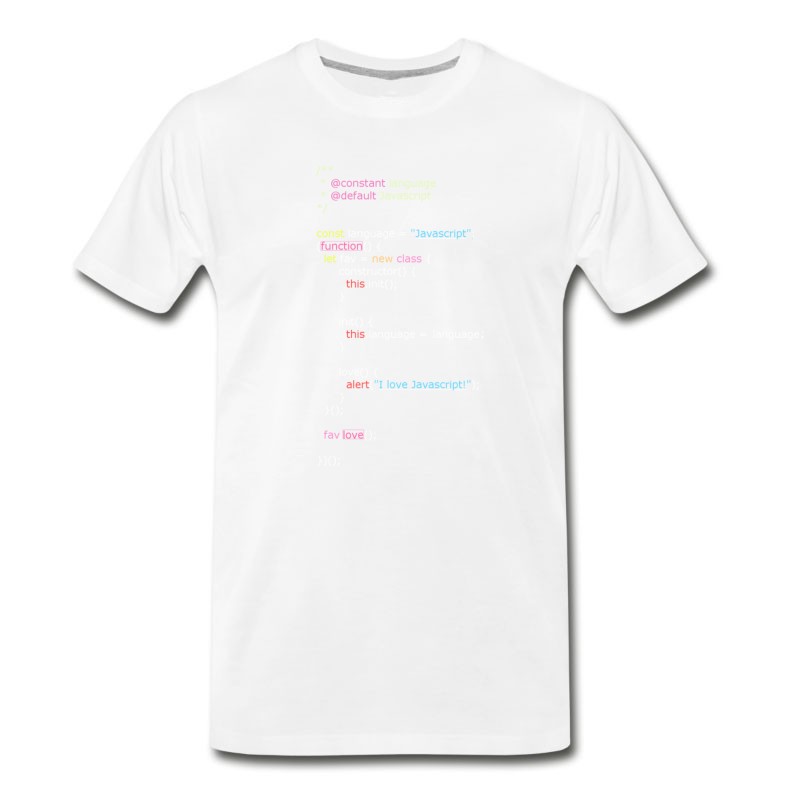 Men's I Love Javascript (Men) T-Shirt