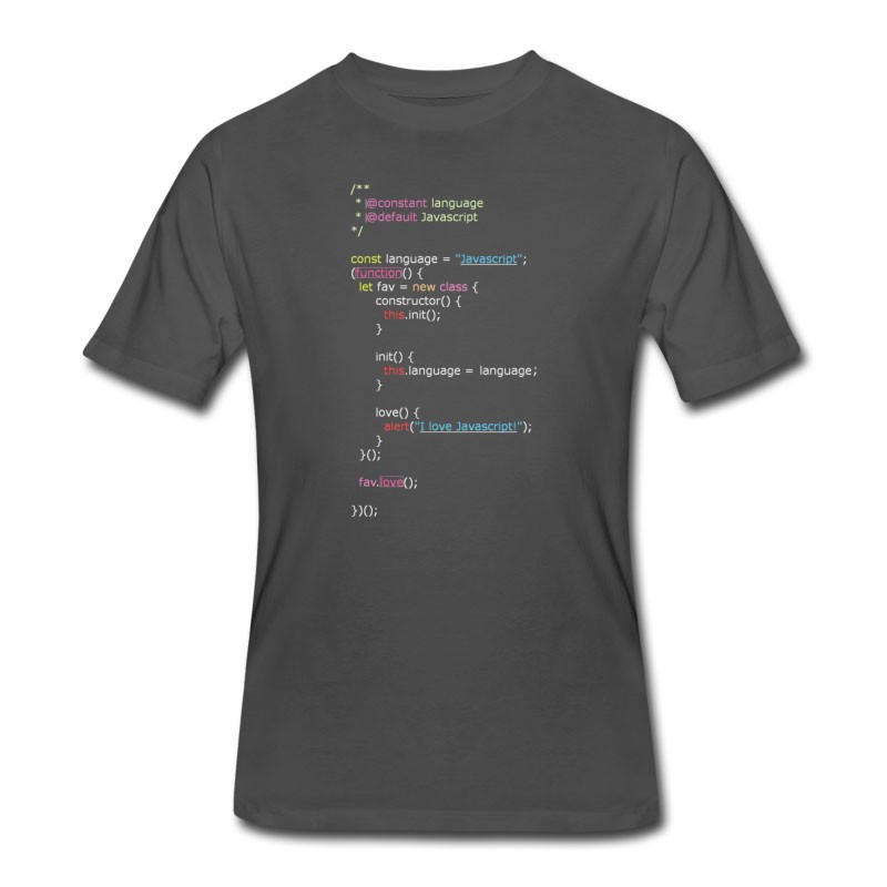 Men's I Love Javascript (Men) T-Shirt