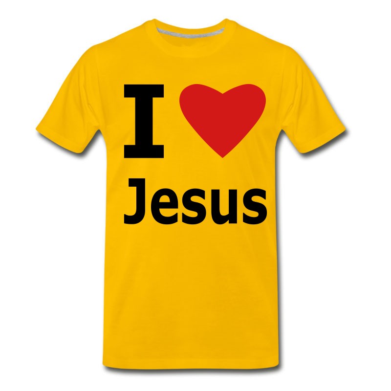 Men's I Love Jesus T-Shirt