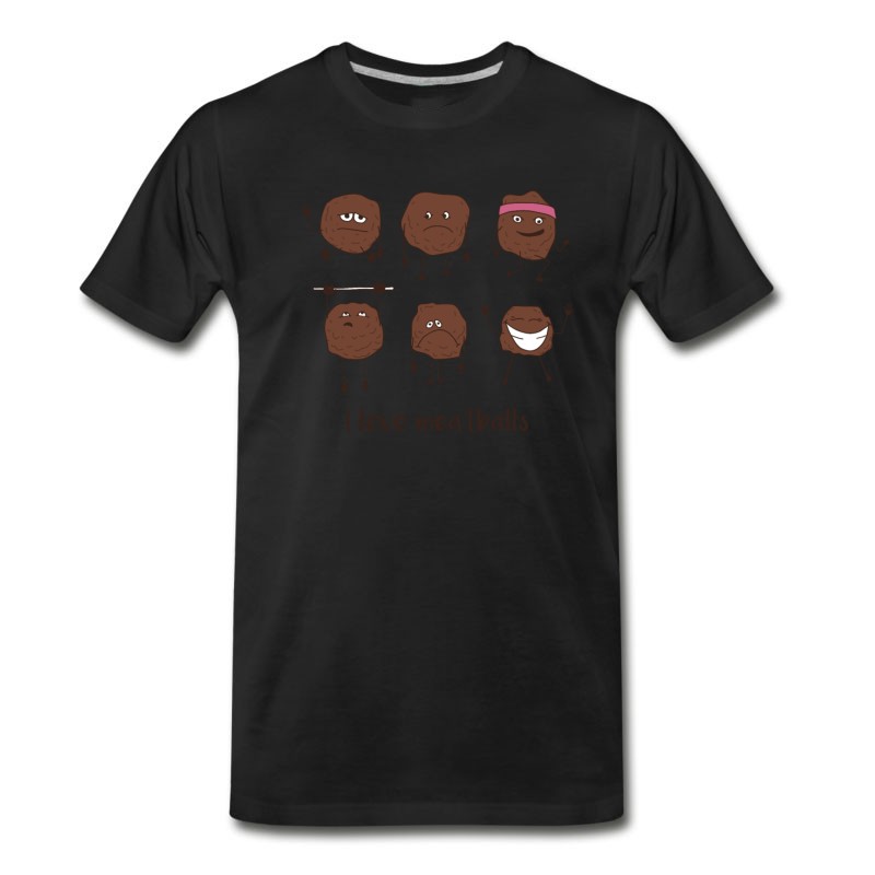 Men's I Love Meatballs T-Shirt