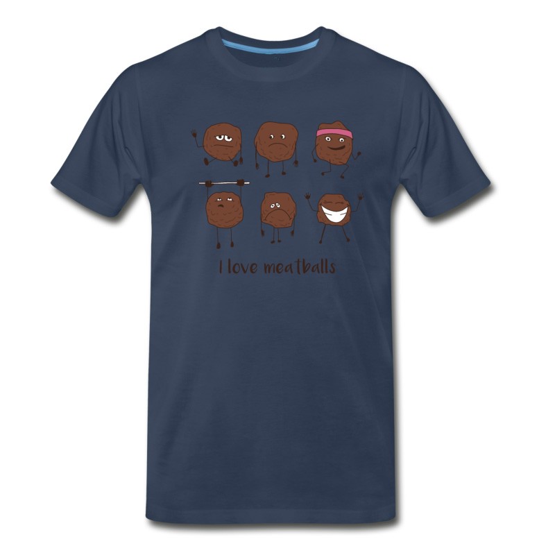 Men's I Love Meatballs T-Shirt