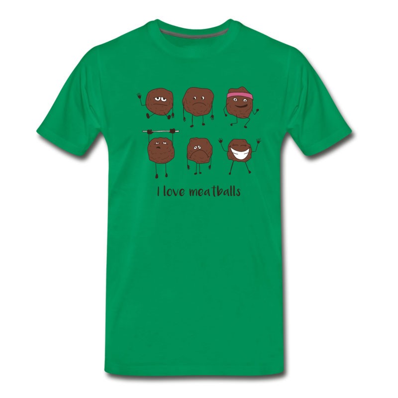 Men's I Love Meatballs T-Shirt