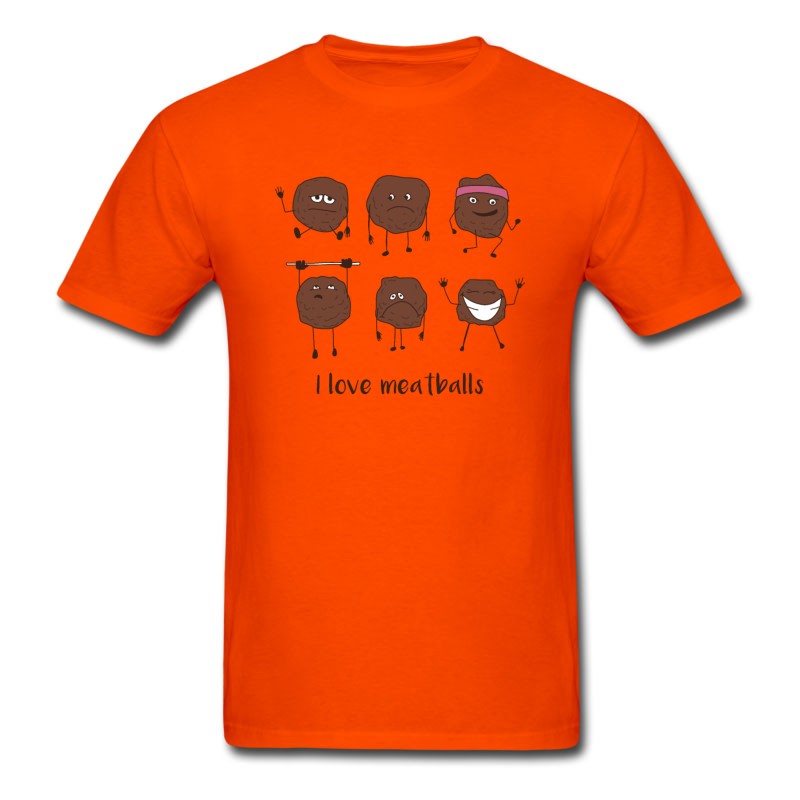 Men's I Love Meatballs T-Shirt