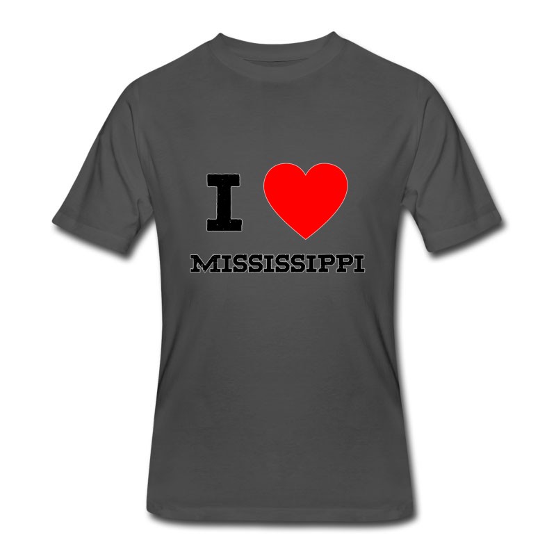 Men's I Love Mississippi T-Shirt