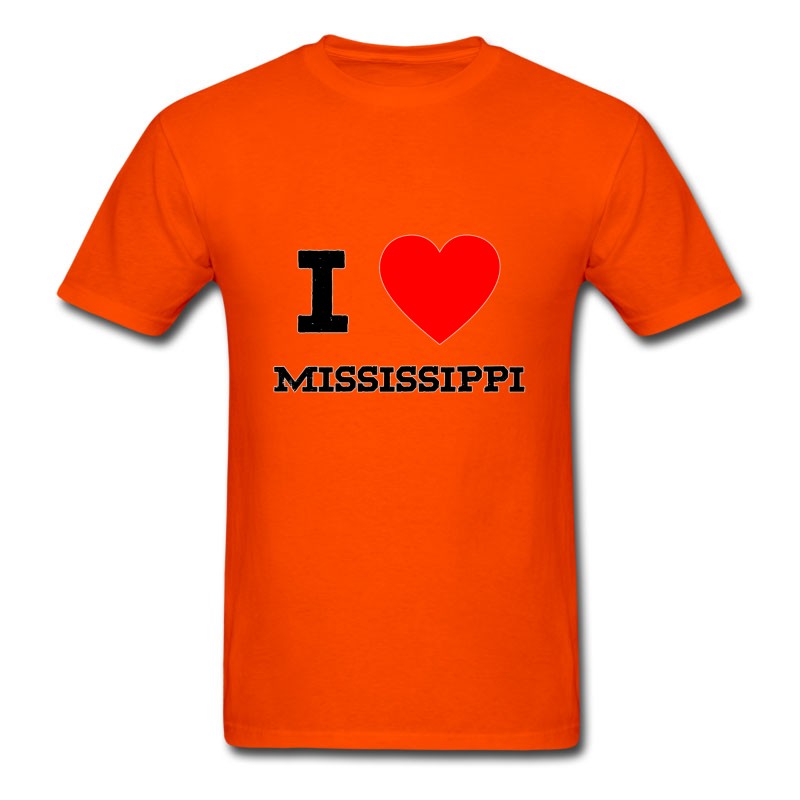 Men's I Love Mississippi T-Shirt