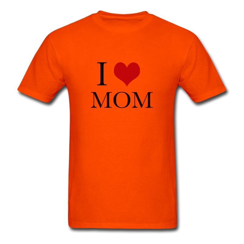 Men's I Love My Mom. T-Shirt