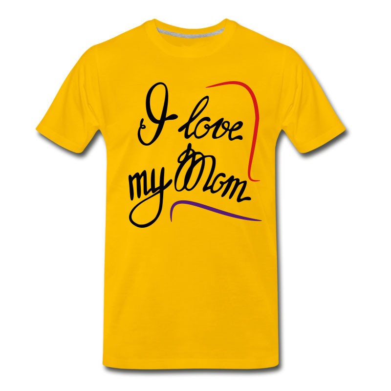 Men's I Love My Mom T-Shirt