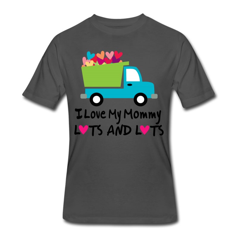 Men's I Love My Mommy Lots And Lots T-Shirt