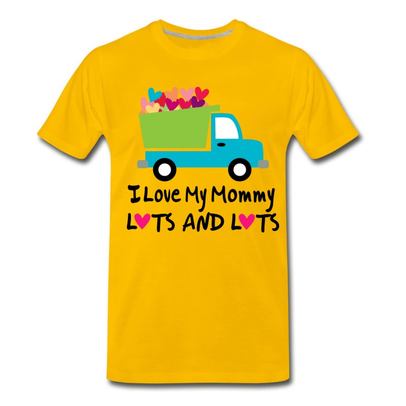 Men's I Love My Mommy Lots And Lots T-Shirt