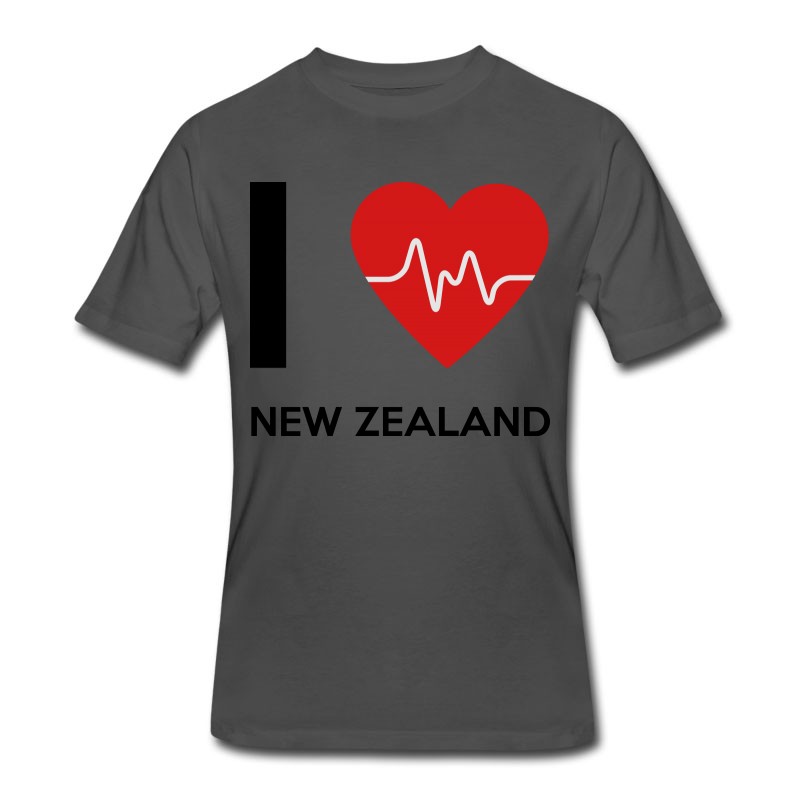 Men's I Love New Zealand T-Shirt