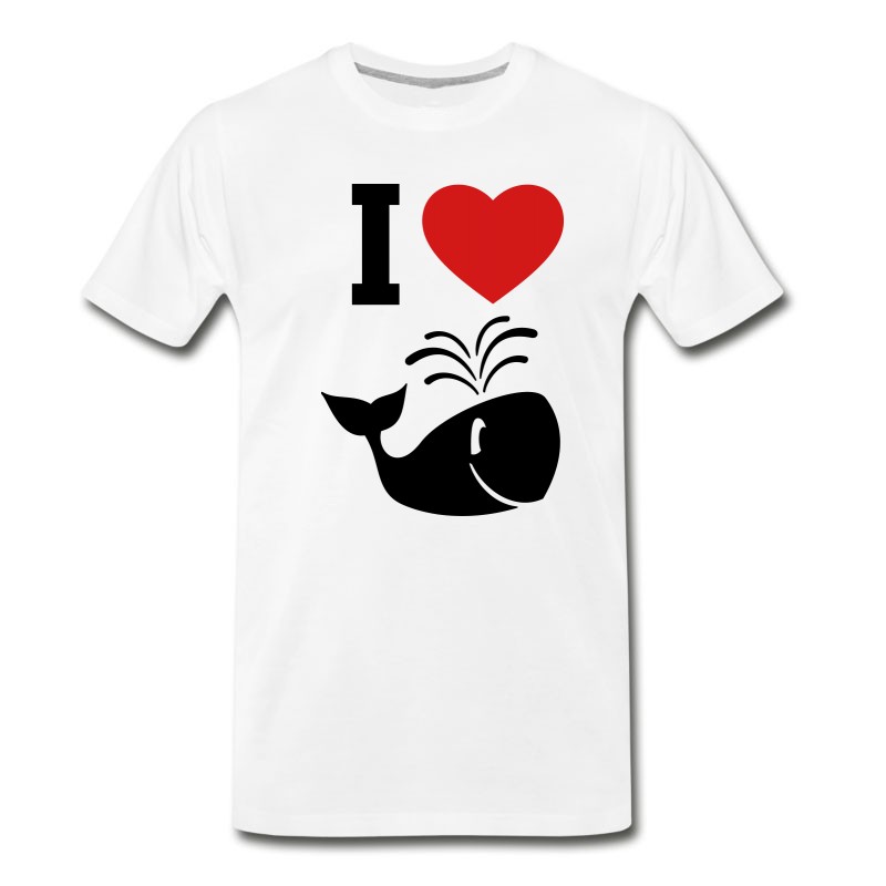 Men's I Love Whale T-Shirt