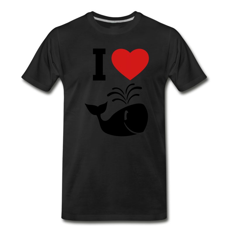 Men's I Love Whale T-Shirt