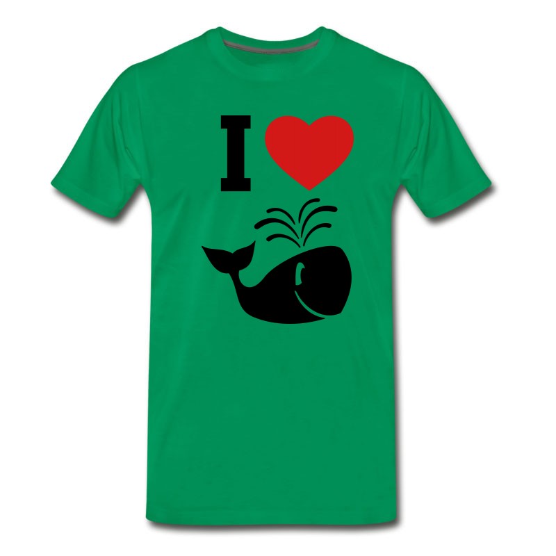 Men's I Love Whale T-Shirt