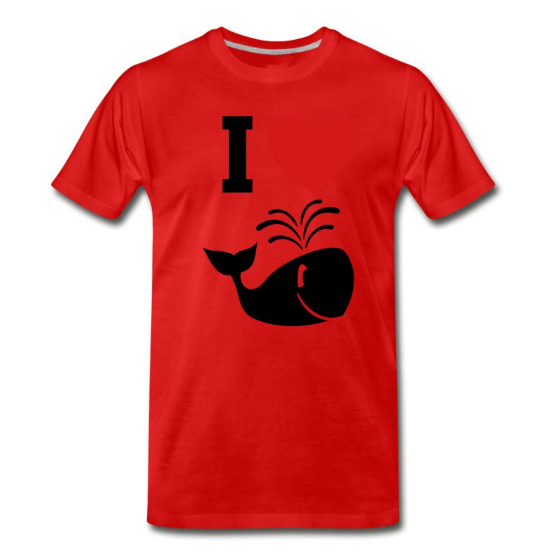 Men's I Love Whale T-Shirt