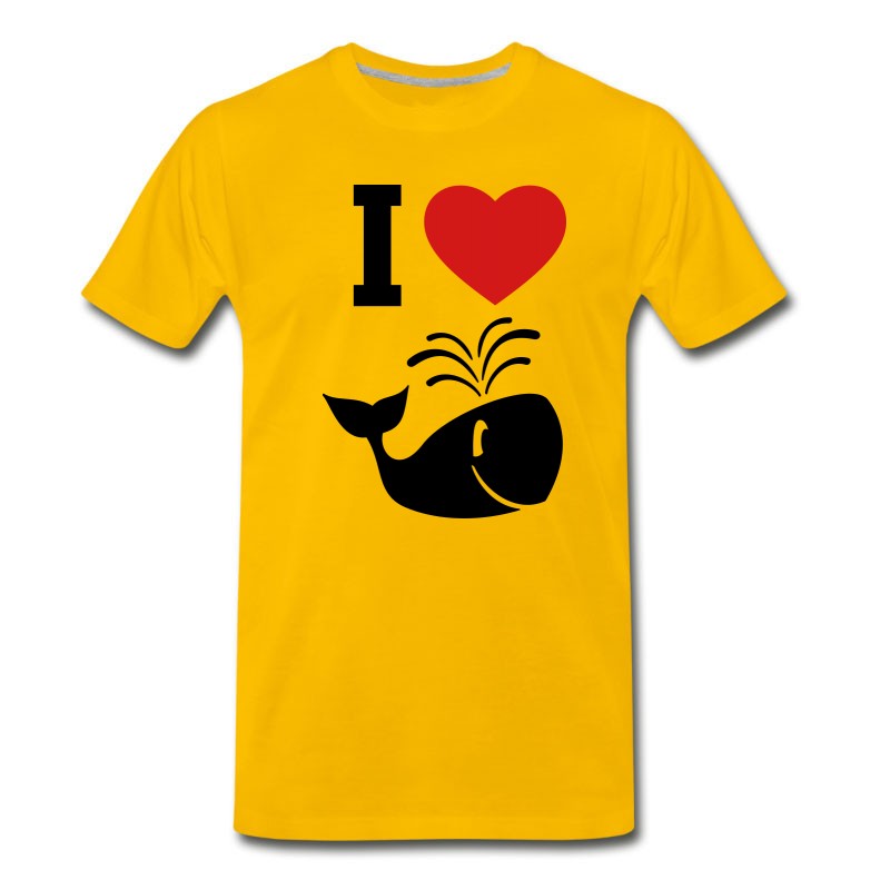 Men's I Love Whale T-Shirt