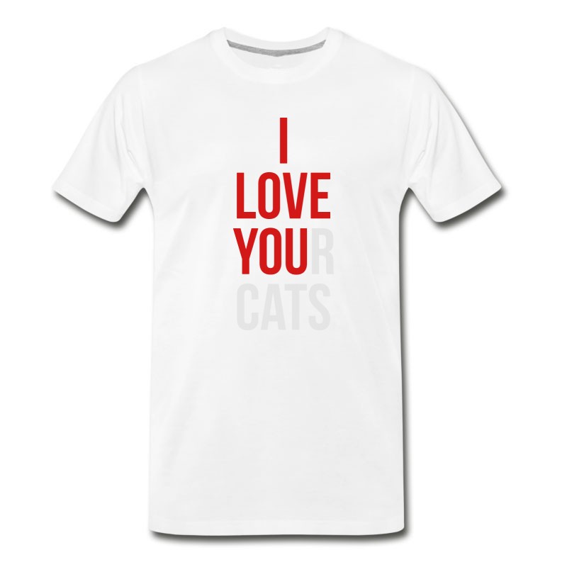 Men's I Love Your Cats T-Shirt