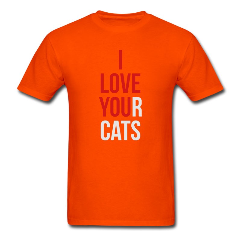 Men's I Love Your Cats T-Shirt