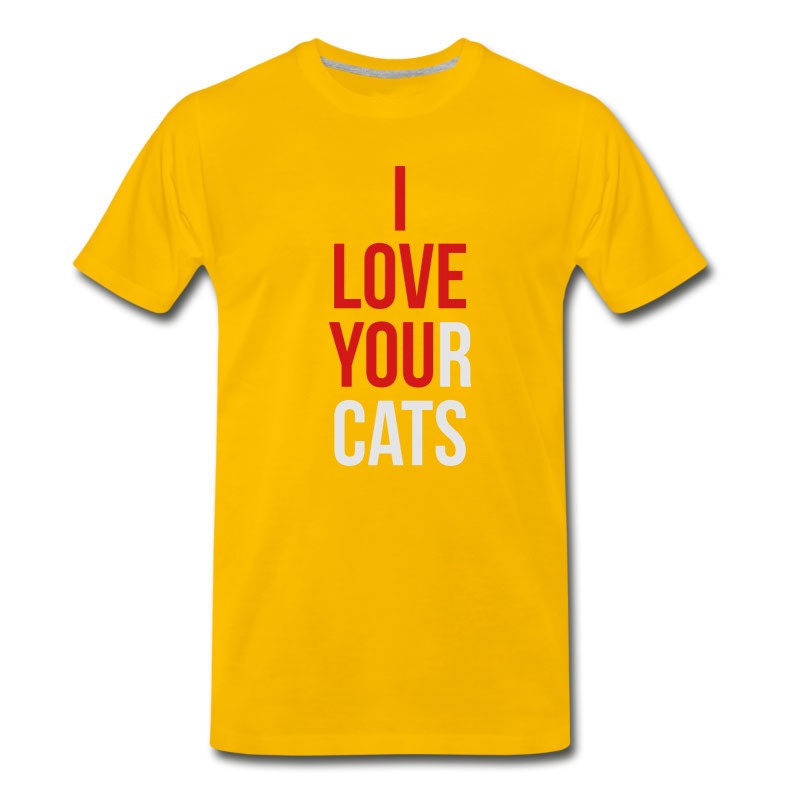 Men's I Love Your Cats T-Shirt