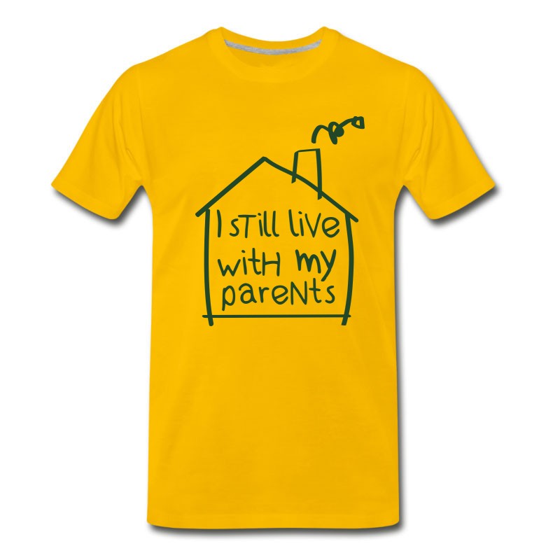 Men's I Still Live With My Parents T-Shirt