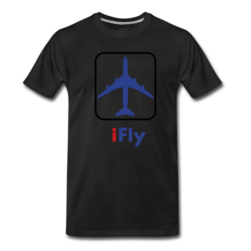 Men's IFly_vec_3 Us T-Shirt