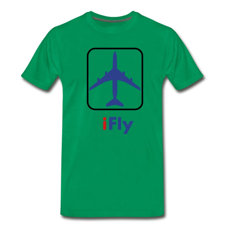 Men's IFly_vec_3 Us T-Shirt