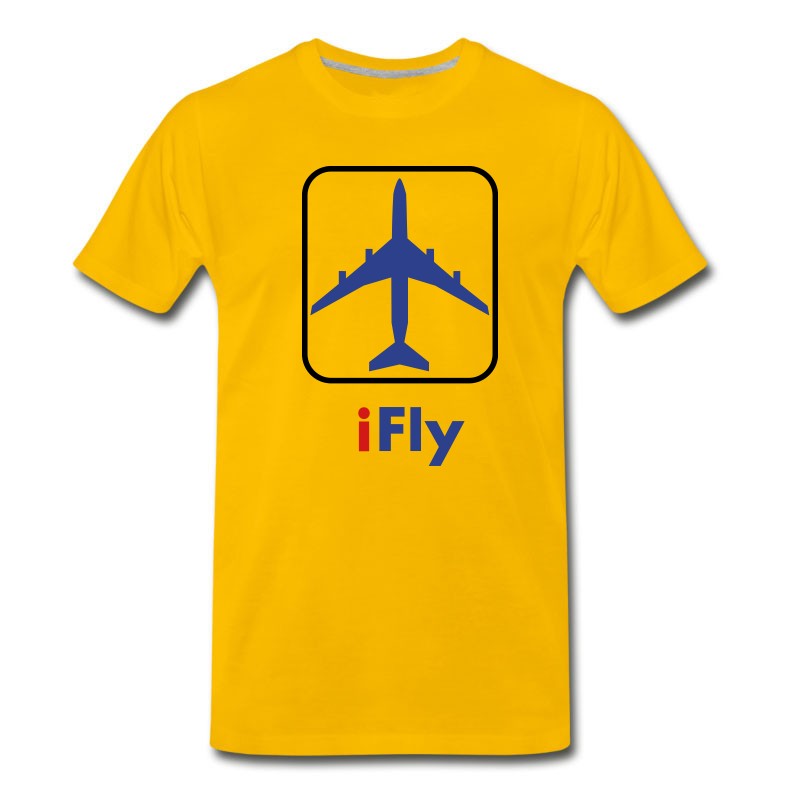 Men's IFly_vec_3 Us T-Shirt