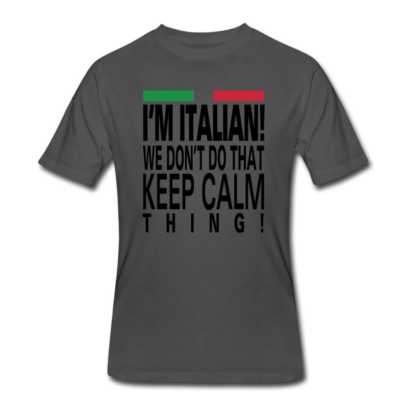 Men's I'm Italian - Baby Contrast One Piece T-Shirt