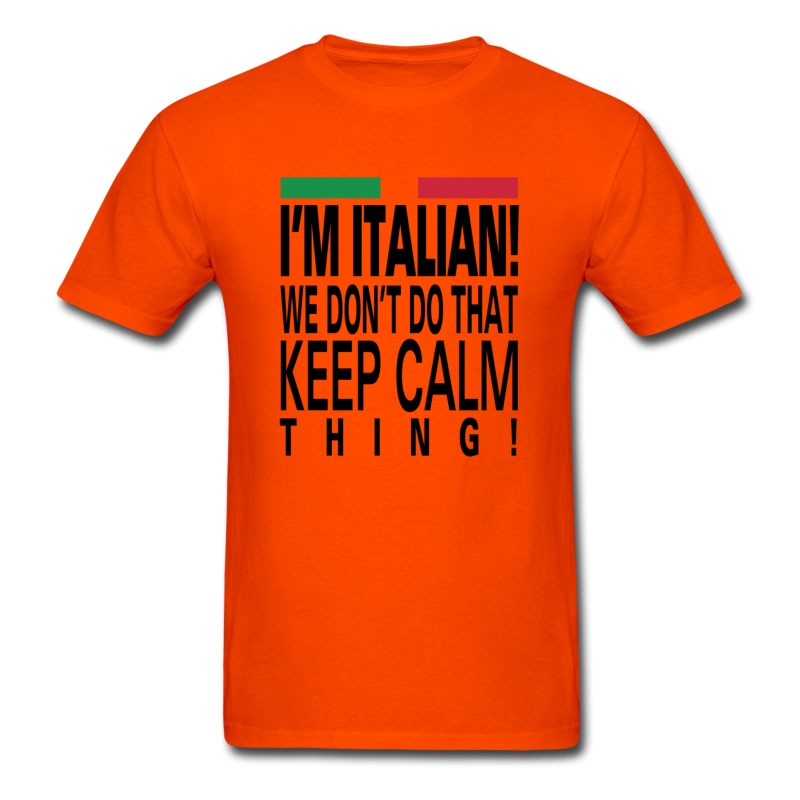 Men's I'm Italian - Baby Contrast One Piece T-Shirt