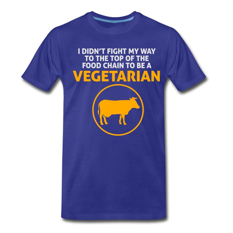 Men's I'm On Top Of The Food Chain Not A Vegetarian T-Shirt