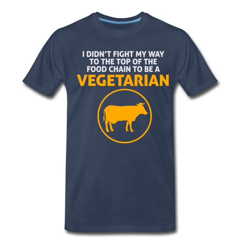 Men's I'm On Top Of The Food Chain Not A Vegetarian T-Shirt