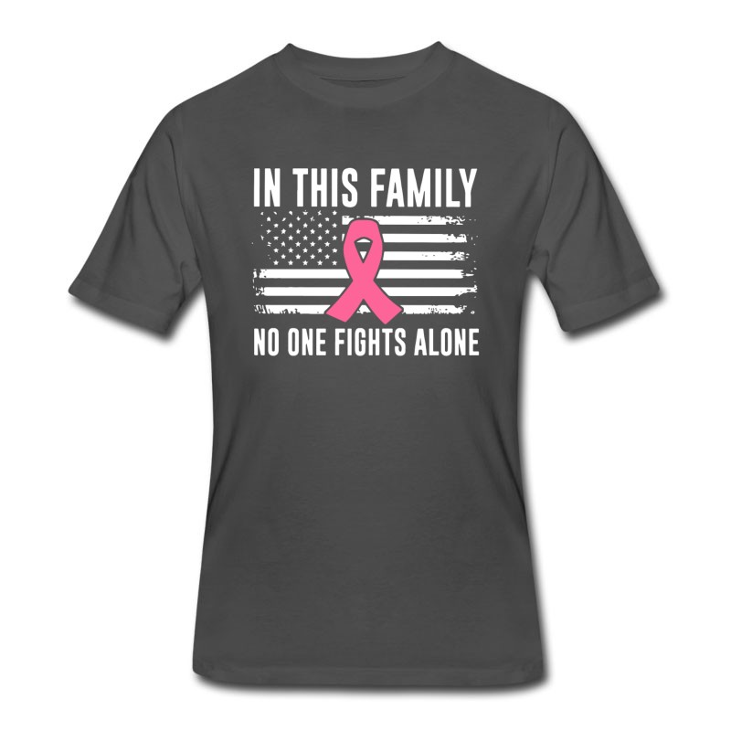 Men's In This Family No One Fights Alone T-shirts T-Shirt