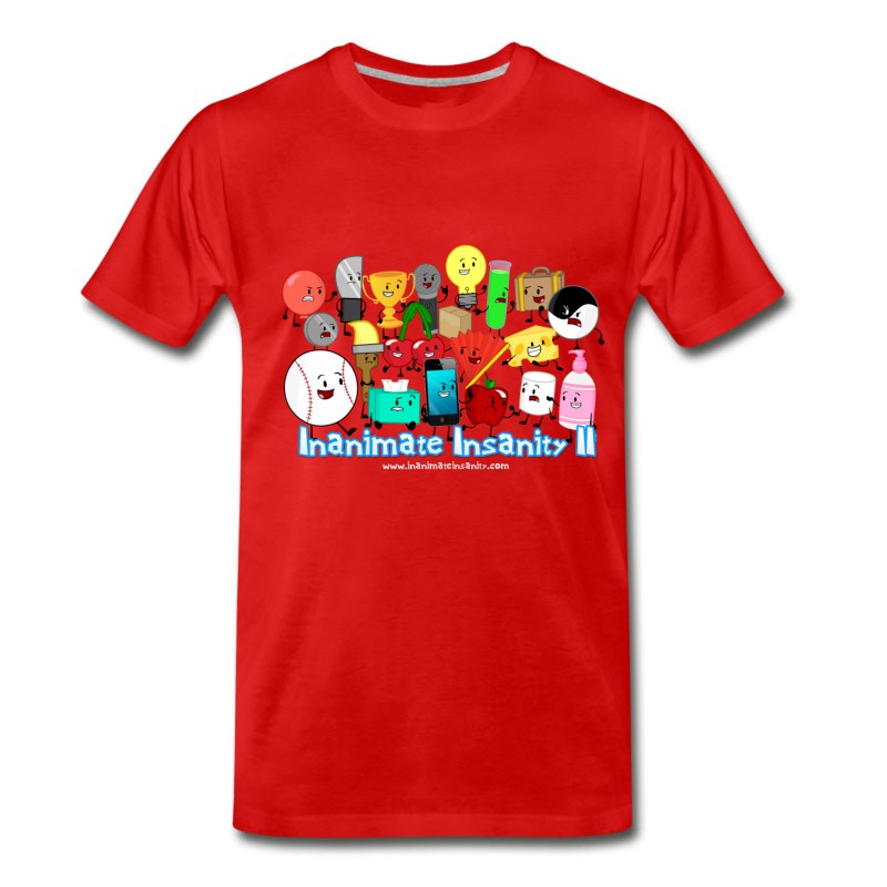 Men's Inanimate Insanity II (Season 2) Full Cast Shirt * T-Shirt