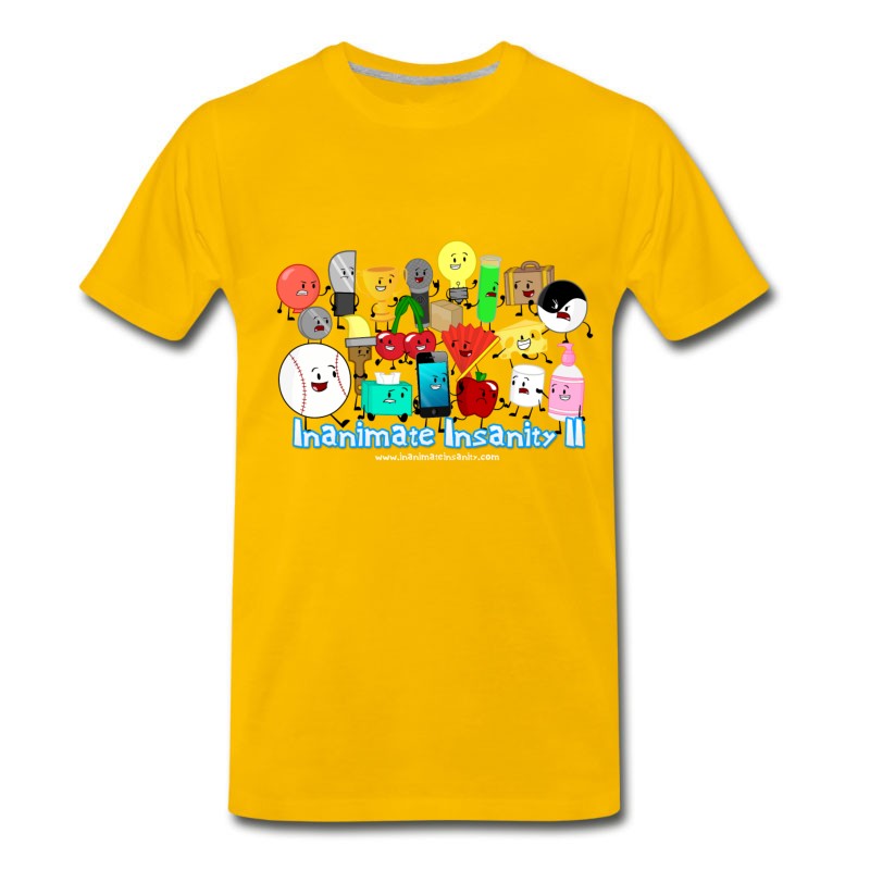 Men's Inanimate Insanity II (Season 2) Full Cast Shirt * T-Shirt