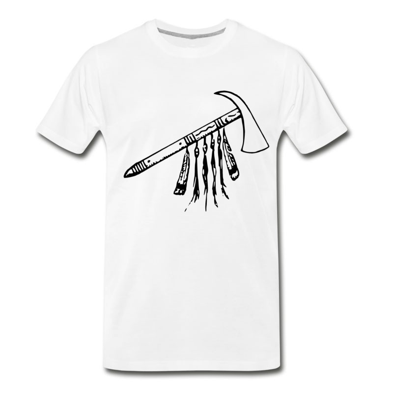 Men's Indian Indianer American Tent Zelt Teepee Tomahawk T-Shirt