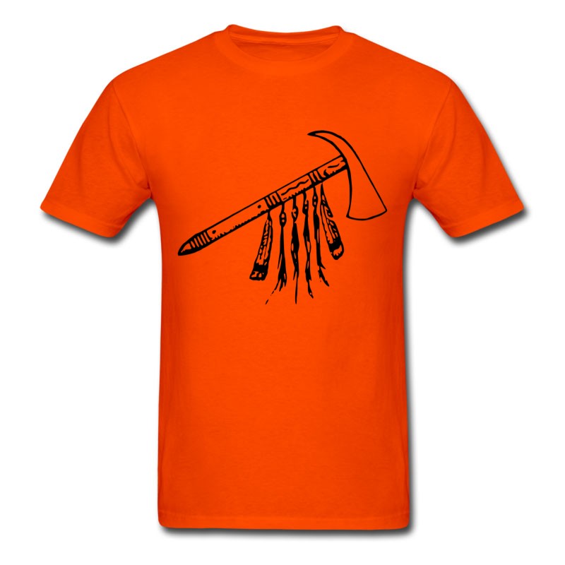 Men's Indian Indianer American Tent Zelt Teepee Tomahawk T-Shirt