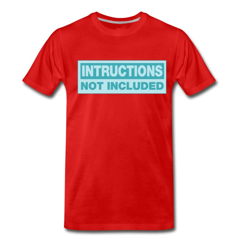 Men's Intructions_not_included T-Shirt