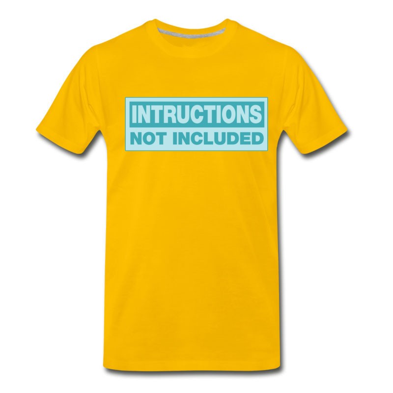 Men's Intructions_not_included T-Shirt