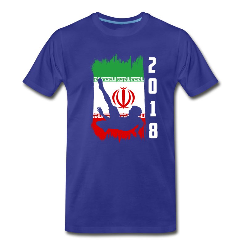 Men's Iran Soccer Footballl World Cup 2018 T-Shirt