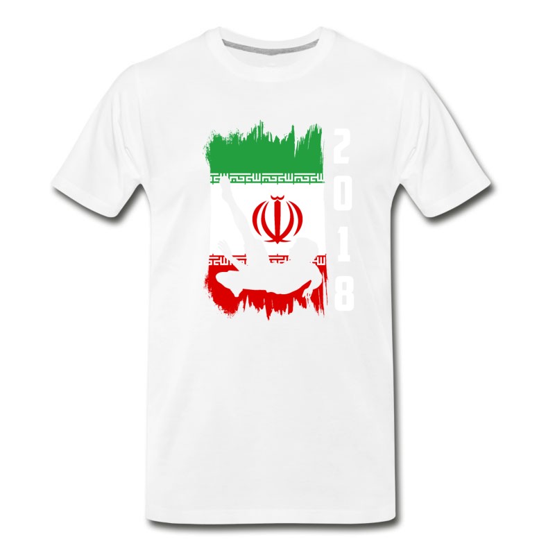 Men's Iran Soccer Footballl World Cup 2018 T-Shirt