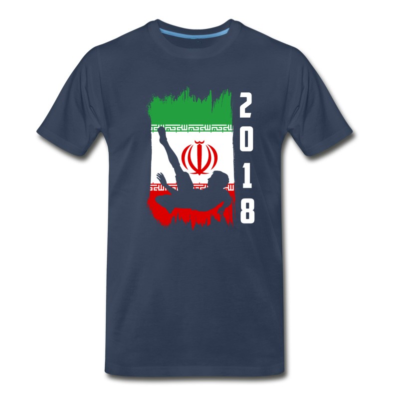 Men's Iran Soccer Footballl World Cup 2018 T-Shirt