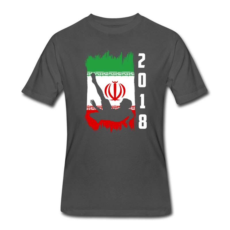 Men's Iran Soccer Footballl World Cup 2018 T-Shirt