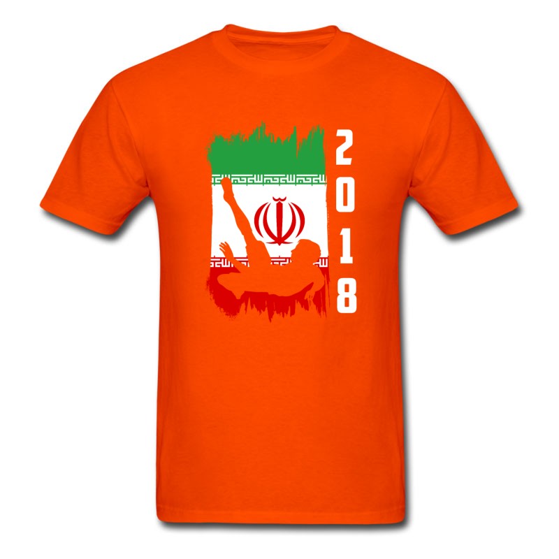 Men's Iran Soccer Footballl World Cup 2018 T-Shirt