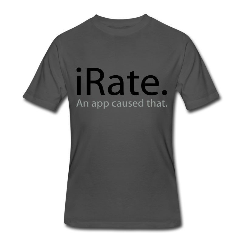 Men's IRate - An App Caused That - An ISpoof Design T-Shirt