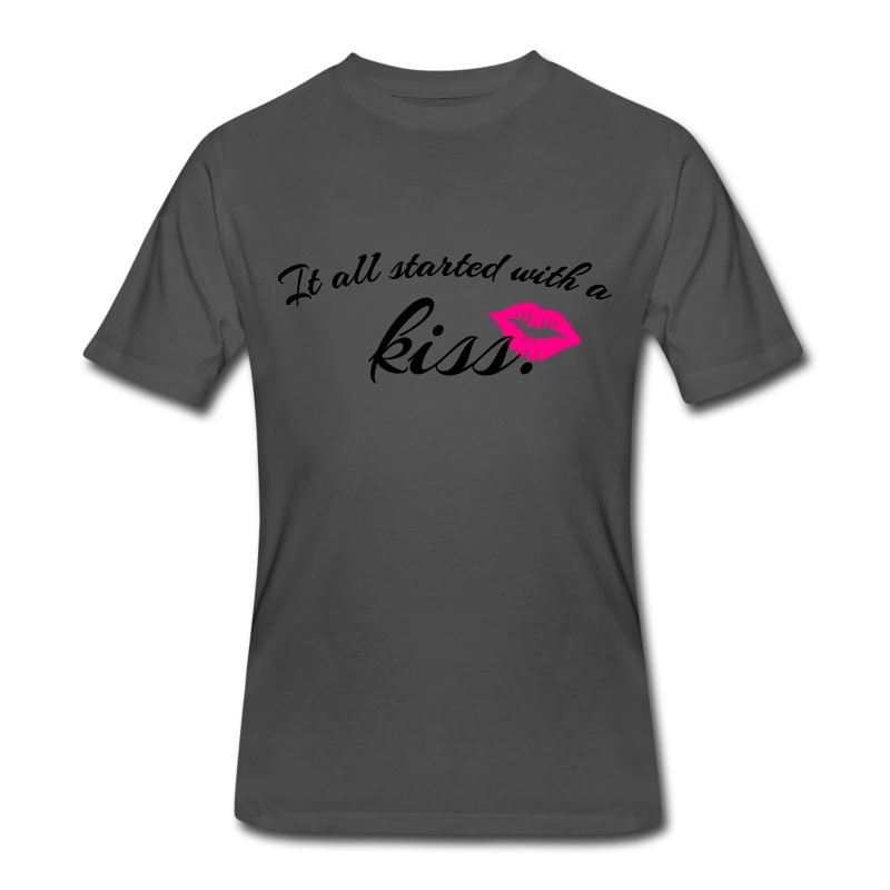 Men's It All Started With A Kiss T-Shirt